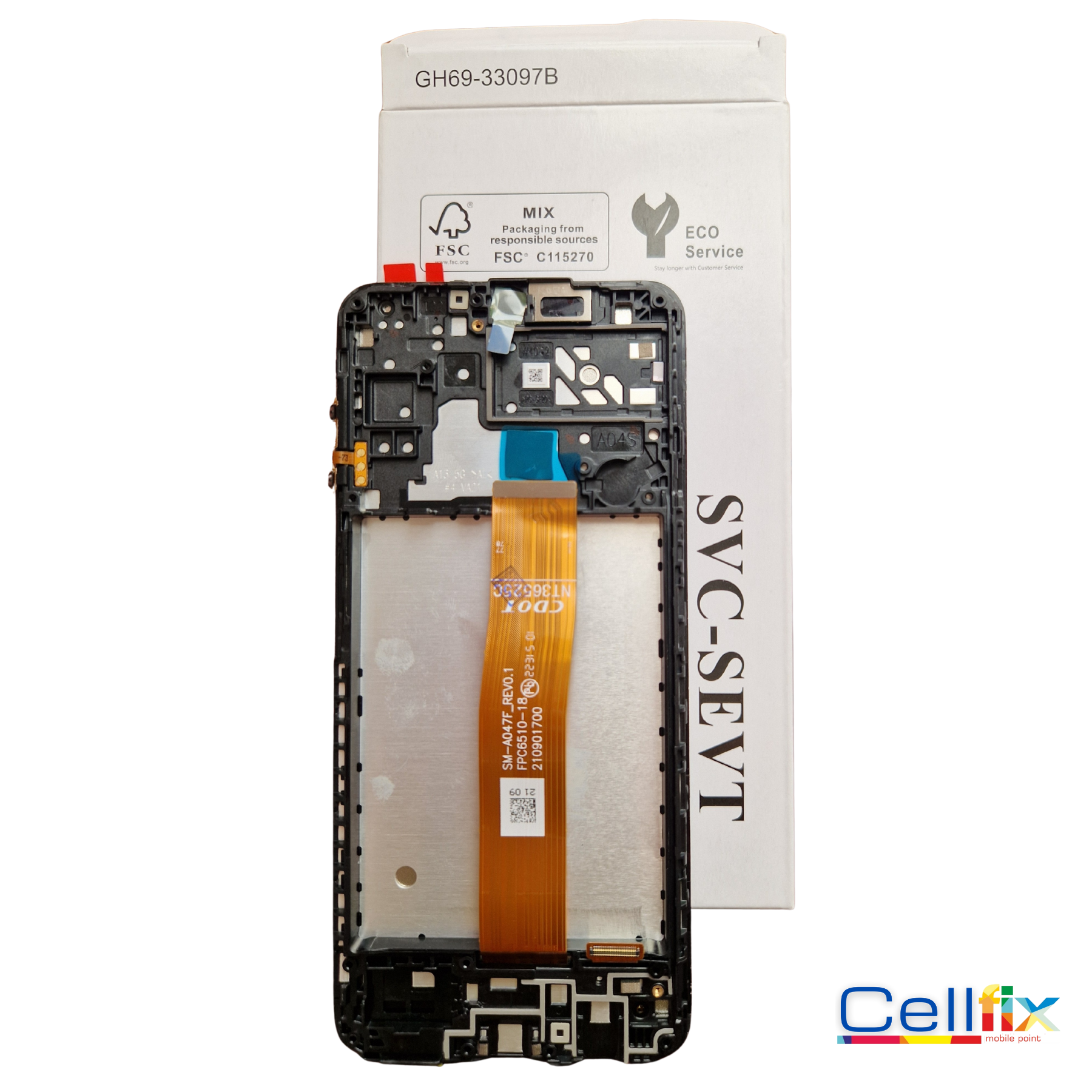 A146P (A14 5G-2023) BLACK (SMALL CONNECTOR) (WF) LCD