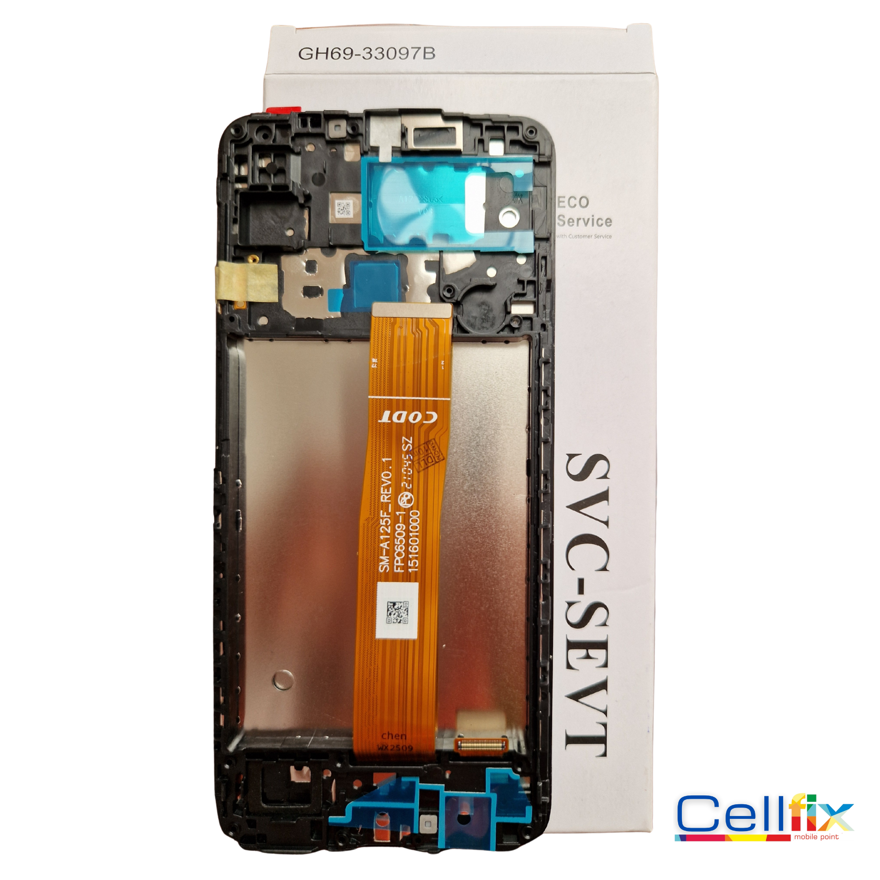 SAMSUNG A22 5G / SM-A226 BLACK (WF) LCD