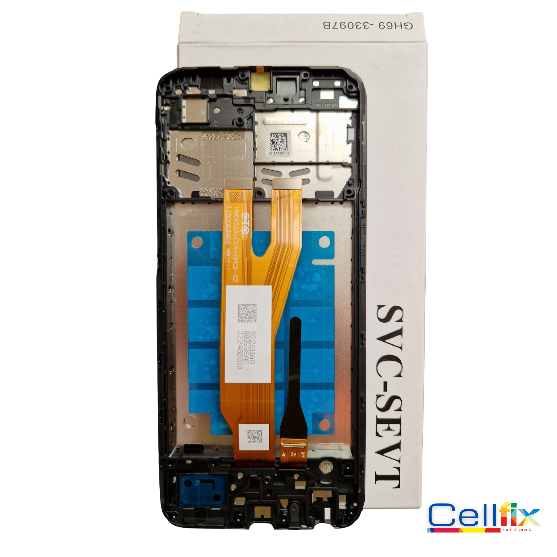 SAMSUNG A22 5G / SM-A226 BLACK (WF) LCD